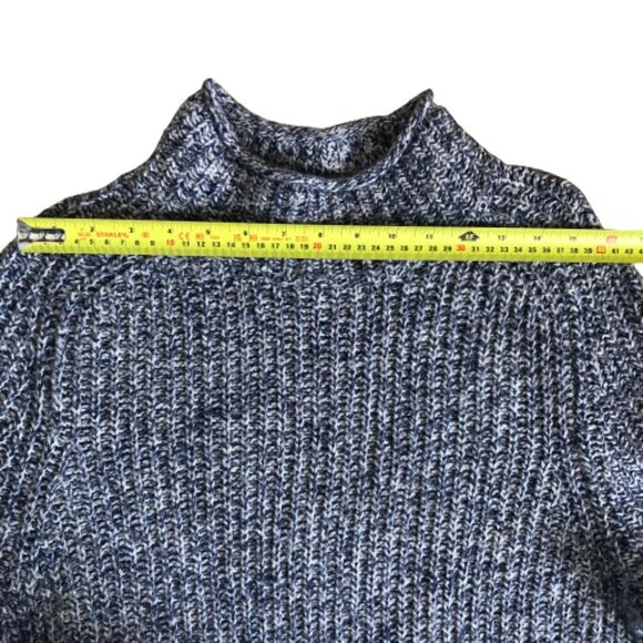 Roots long cotton & wool blend sweater - Picture 10 of 14
